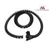 Maclean MCTV-676 B cubrecables organizador, negro
