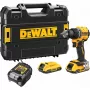 Atornillador a batería DeWalt DCD794D2T-QW 18V con 2x baterías de 2Ah
