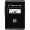 PowerWalker VI 850 LCD sistema de alimentación ininterrumpida (SAI) Line-Interactive 0,85 kVA 480 W