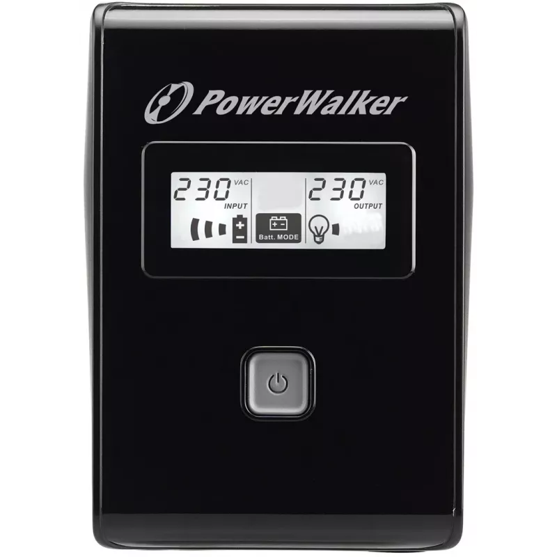PowerWalker VI 850 LCD sistema de alimentación ininterrumpida (SAI) Line-Interactive 0,85 kVA 480 W