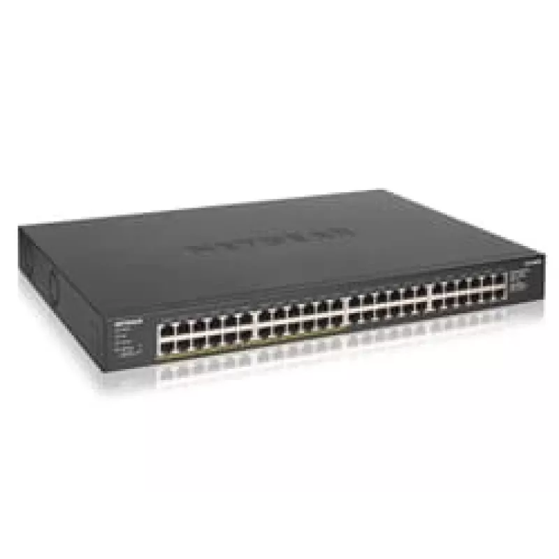 NETGEAR GS348PP Gigabit Ethernet (10/100/1000) no gestionado Power over Ethernet (PoE) negro
