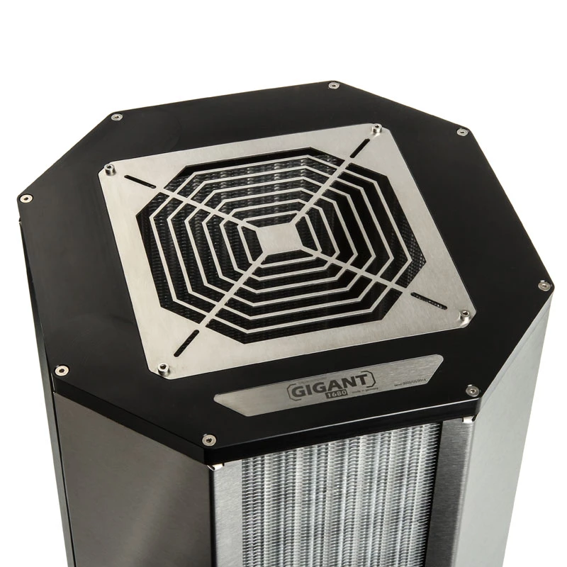 aqua computer airplex Gigant 1680 - aluminio
