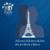 Puzle 3D Torre Eiffel