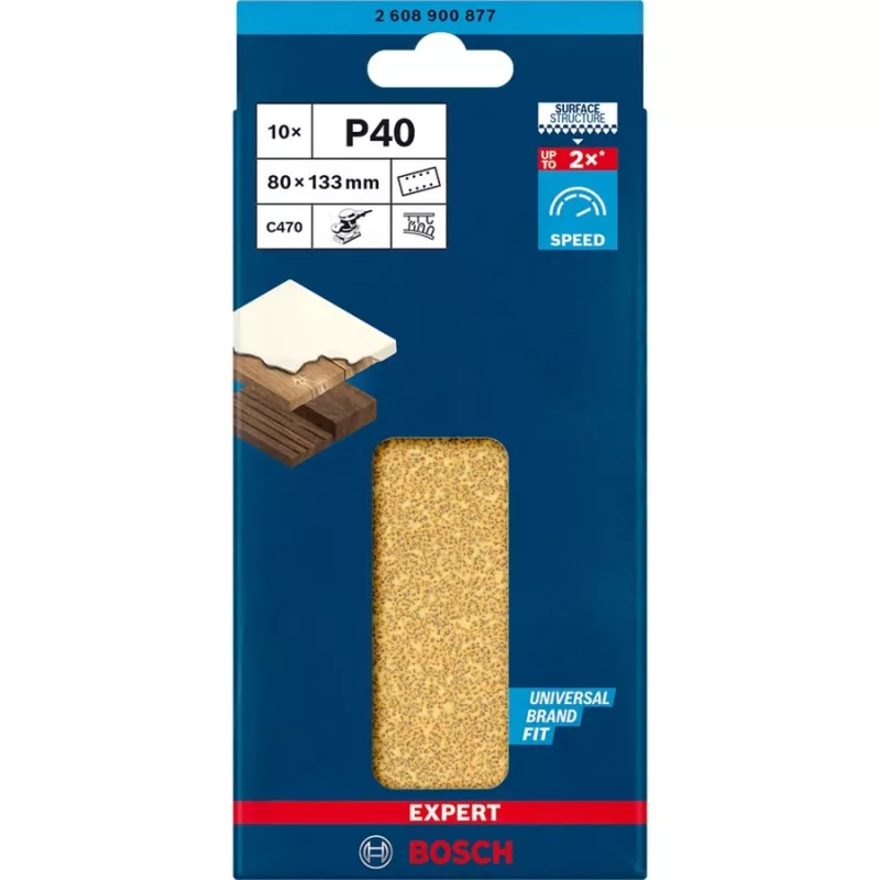 Bosch 2 608 900 877 herramienta rotativa accesorio de lijado/amolado madera hoja de lijar