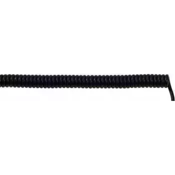 Cable espiral LAPP 73220255 UNITRONIC® SPIRAL 100 mm / 400 mm 5 x 0,25 mm² negro 1 ud. (73220255)