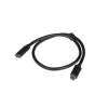 Cable USB-C a USB-C LANBERG CA-USBE-20CC-0005-BK, USB 3.2 Gen 1 (5 Gbit/s), 0,5 m, negro