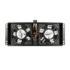 Ventilador de refrigeración Extralink 2 FANS ROOF COOLING UNIT 220V AC negro metal