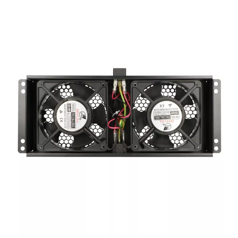 Ventilador de refrigeración Extralink 2 FANS ROOF COOLING UNIT 220V AC negro metal