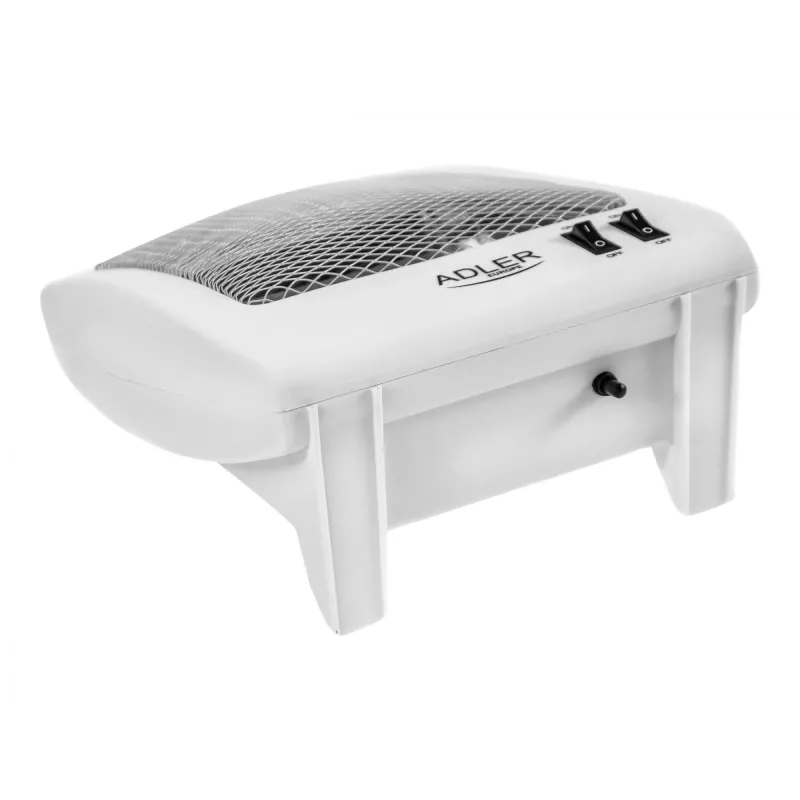 Adler | Calefactor | AD 7709 | Calefactor halógeno | 800 W | Número de niveles de potencia 2 | Blanco