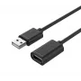 Cable de extensión Unitek Y-C428GBK USB 2.0, Am-af