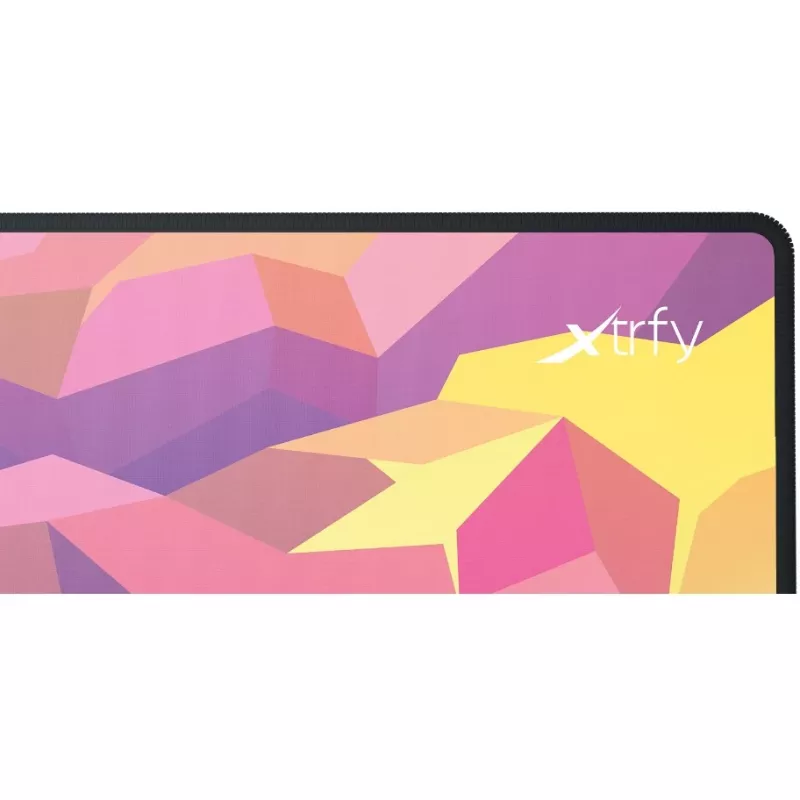 CHERRY XTRFY GP5-XL-LITUS-PINK - Rosa - Ilustración - Tela - Tela - Goma - Base antideslizante - Alfombrilla de ratón gaming (GP5-XL-LITUS-PINK)