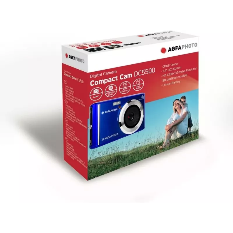 Cámara compacta Realishot DC5500 24 MP CMOS 5616 x 3744 píxeles Azul (DC5500BL)
