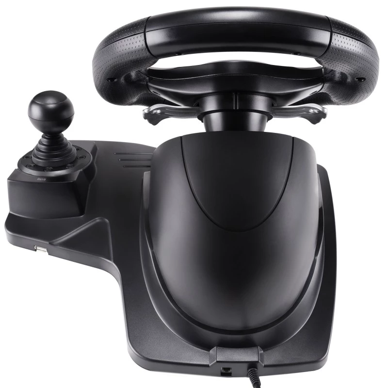Volante + pedales gaming Subsonic SA5596-NG negro USB 270°
