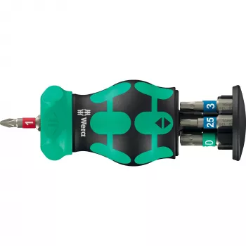 Wera Bicycle Set 5 juego de puntas, 7 piezas, con carraca (05004186001)