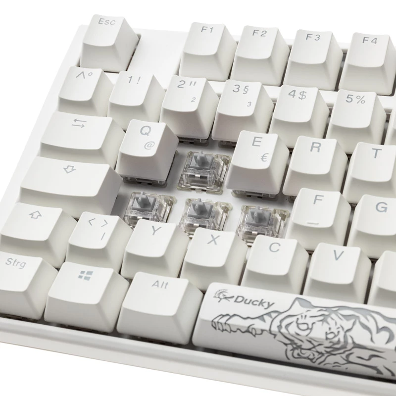 Teclado Ducky One 3 Classic Pure White USB Alemán Blanco (DKON2108ST-PDEPDPWWWSC1)