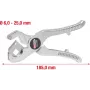 Cortatubos KS Tools 222.2060 para tubos Ø 6–25 mm