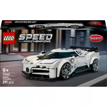 Set de juguete de construcción LEGO Bugatti Centodieci Speed Champions 77240 – 291 piezas, 1 minifigura, a partir de 9 años