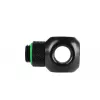 Racor de conexión rápida metálico BitsPower BP-MBQR-C para refrigeración líquida de ordenador, latón, negro