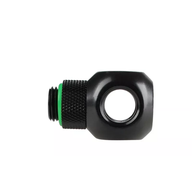 Racor de conexión rápida metálico BitsPower BP-MBQR-C para refrigeración líquida de ordenador, latón, negro