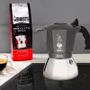 Cafetera BIALETTI BRIKKA INDUCTION 4TZ 180 ml antracita, plateada
