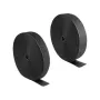 DeLOCK cinta de velcro Heavy-duty 25 m x 50 mm negro