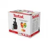 Tefal Juiceo ZC150838 licuadora de prensado lento, 150 W, depósito de pulpa de 0,8 l, negro/rojo
