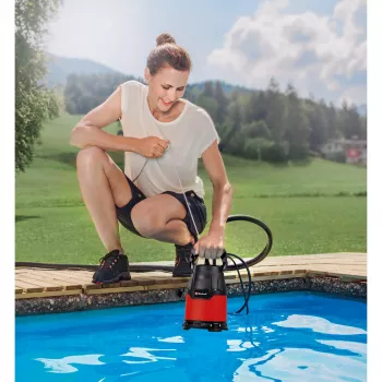 Bomba de agua limpia Einhell GC-SP 2275, bomba sumergible / de presión (rojo / negro, 220 vatios)