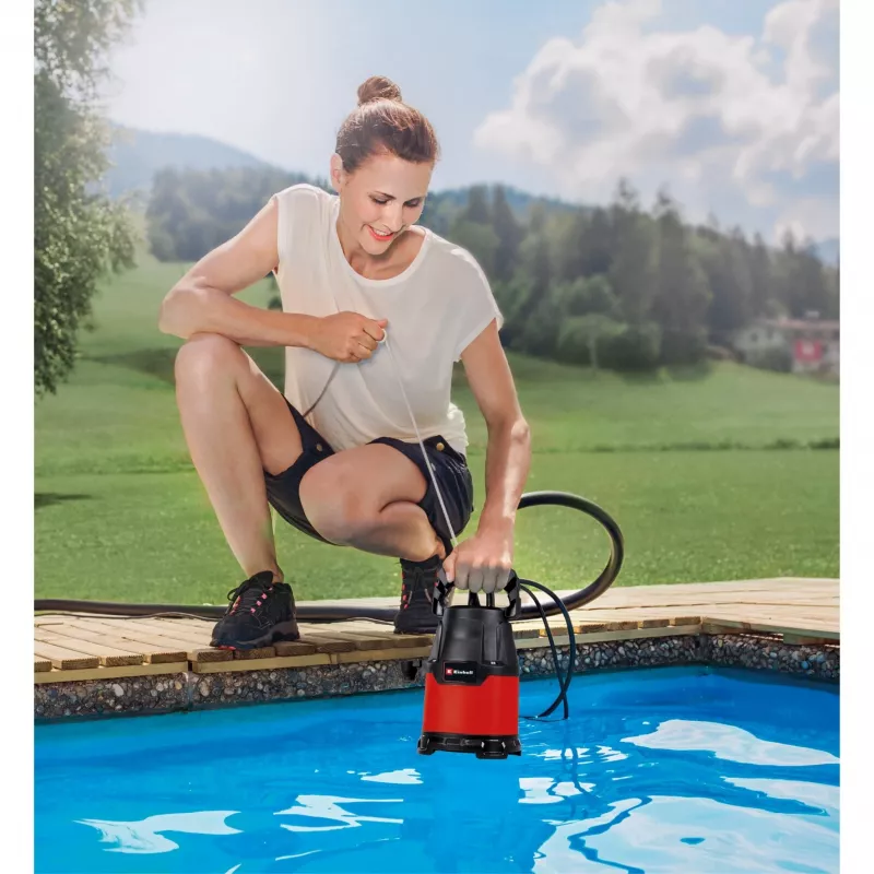 Bomba de agua limpia Einhell GC-SP 2275, bomba sumergible / de presión (rojo / negro, 220 vatios)