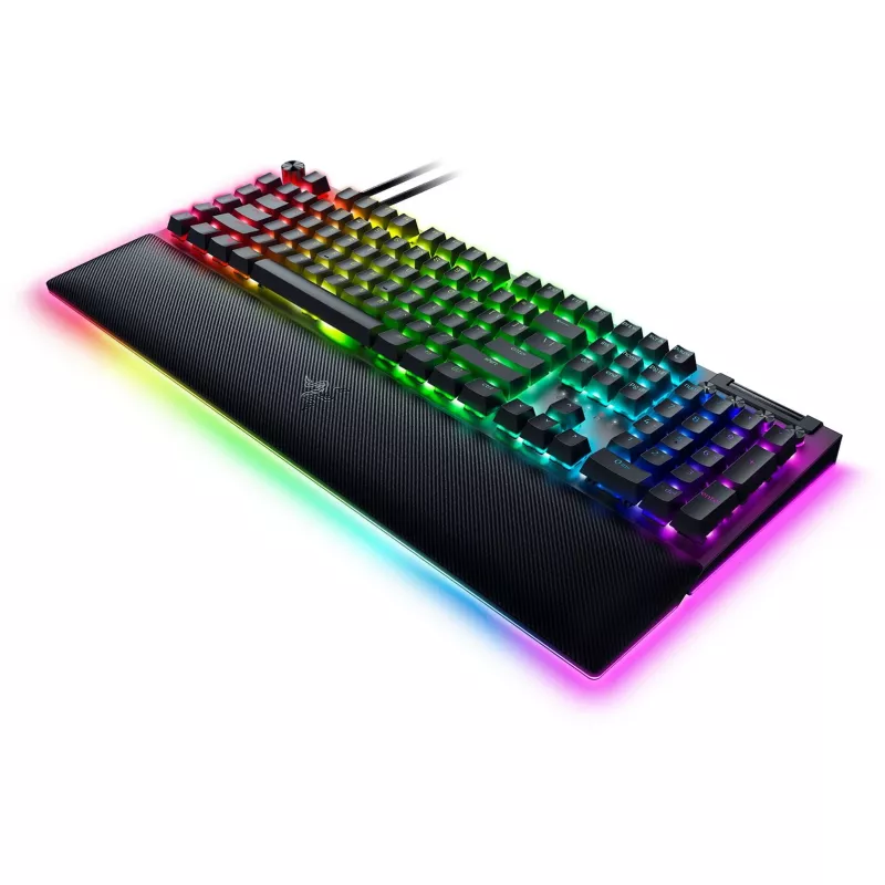 Teclado Gaming Razer BlackWidow V4 Pro USB QWERTZ alemán negro mecánico RGB