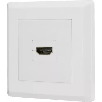 Renkforce RF-4724906 Adaptador HDMI [1x conector hembra HDMI - 1x conector hembra HDMI] blanco contactos chapados en oro (RF-4724906)