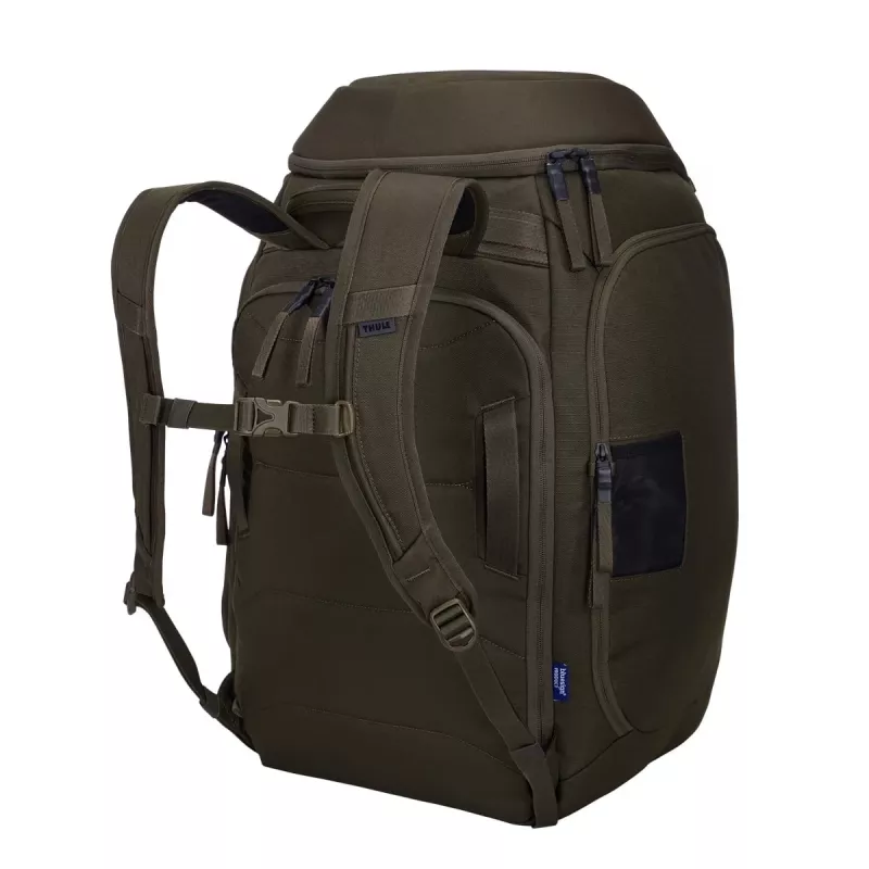 Mochila con ruedas Thule 5157 Roundtrip para esquí y botas de snowboard 60L Deep Khaki