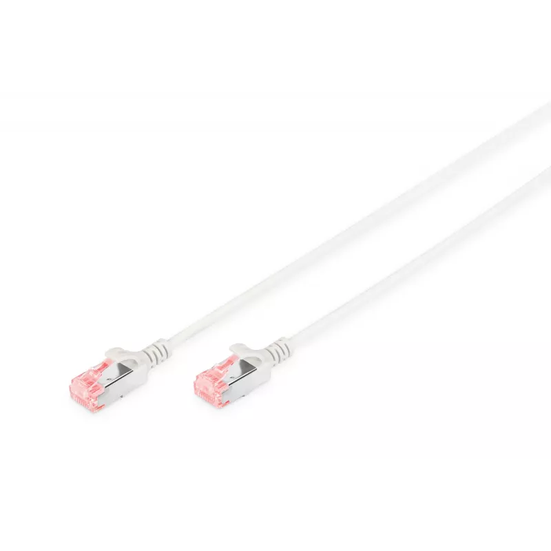 Cable de red Digitus CAT 6 U/FTP fino latiguillo RJ-45 Cat6 1m Gris