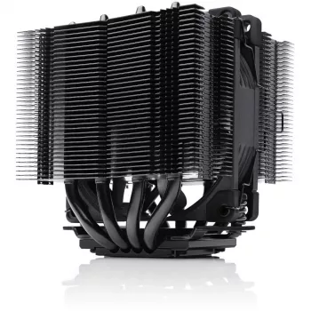 Disipador de CPU Noctua NH-D9L CHROMAX.negro — ventilador de 92 mm, 400–2000 rpm, 22,6 dB, dimensiones 95×95×110 mm, peso 531 g