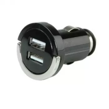 VALUE Cargador USB - Alimentación para coche - 10 vatios - 2,1 A - 2 puertos de salida (USB)