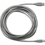 Cable USB GIRA 090300 USB 2.0 3 m USB A USB B gris
