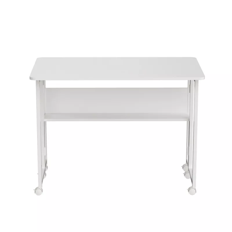 Escritorio móvil Maclean blanco MC-126W 50kg
