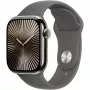 Apple Watch S10 titanio natural Cellular 42mm (correa deportiva gris piedra) M/L