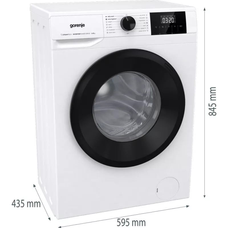 Lavadora Gorenje W3NGPI62SBS, 6 kg