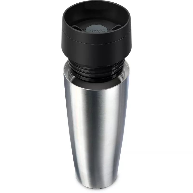 Vaso de viaje EMSA Classic Grande acero inoxidable, 0,5 l, termo antiderrames