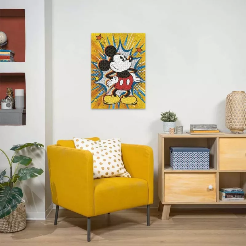 Puzzle Disney Retro Mickey (1000 piezas)