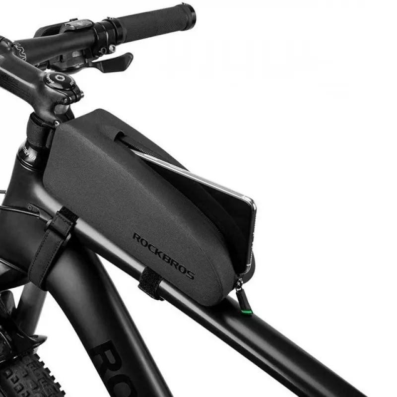 Rockbros AS-019-1 Bolsa de cuadro para bicicleta impermeable 1,6 l negro