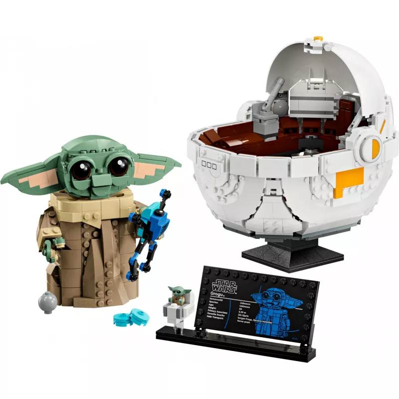 LEGO STAR WARS 75403 Grogu con carrito flotante