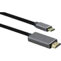 Cable de conexión Helos USB 3.1 Type-C a HDMI 1,8 m – Negro