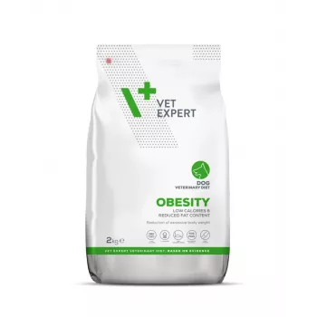 Pienso VETEXPERT Veterinary Diet Obesity 2 kg — control de peso para perros adultos, ave, proteína 30%, grasa 6,5%