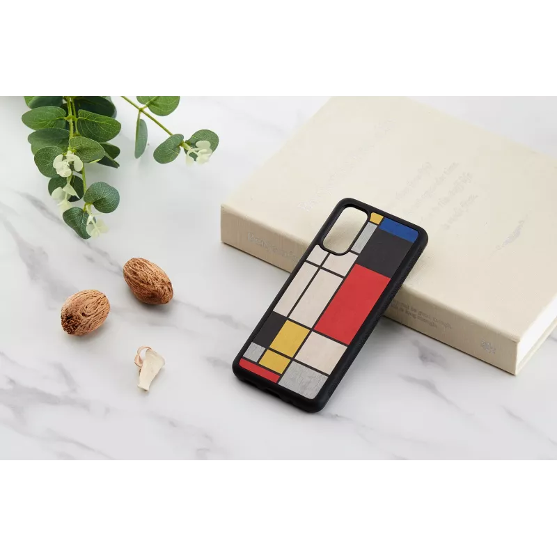 Funda para móvil Man and Wood para Samsung Galaxy S20 — madera negra