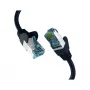 EFB-Elektronik cable de parcheo RJ45 con cable Cat.7 negro 1,5m S/FTP PIMF cable de red LAN DSL