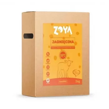 Comida seca para perros ZOYA ColdPRO Cordero 3 kg — alimento completo para perros adultos en croquetas, 26% proteína, 9,5% grasa