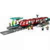 LEGO City Tranvía y Estación, set de construcción de juego de rol para niños con tranvía de juguete, regalo para niños y niñas a partir de 7 años que aman los vehículos