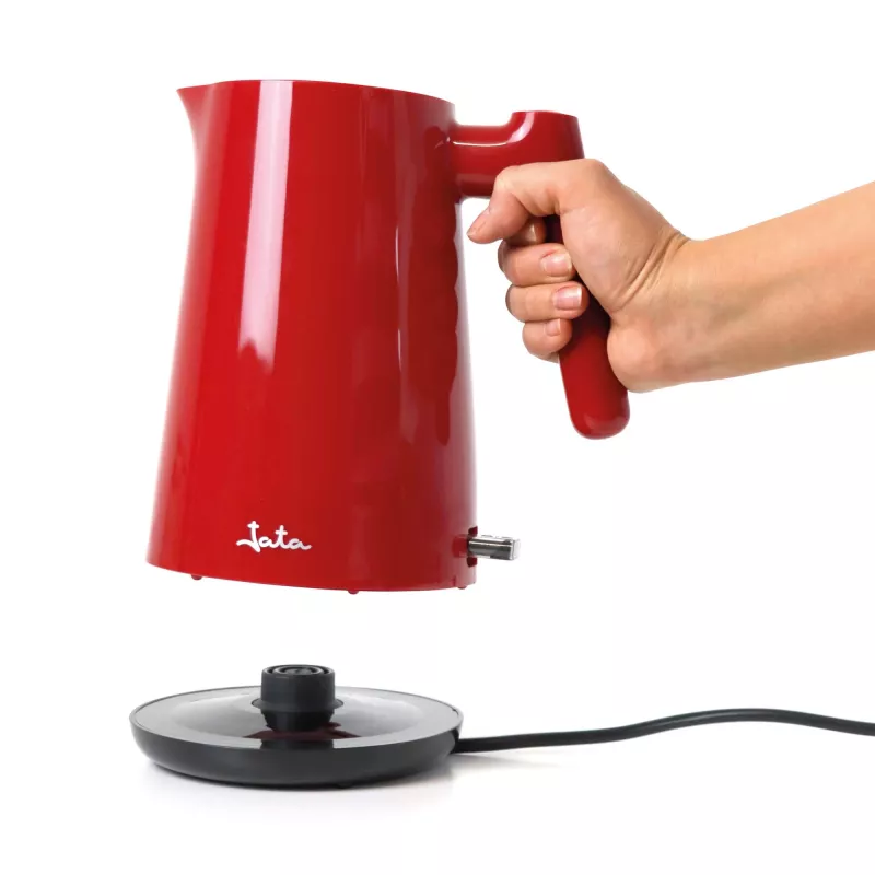 Hervidor eléctrico JATA 1 L 2200 W rojo