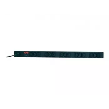 APC RACK PDU BASIC ZERO U 10A 230V regleta de enchufes (PDU) 15 salidas AC 0U negro